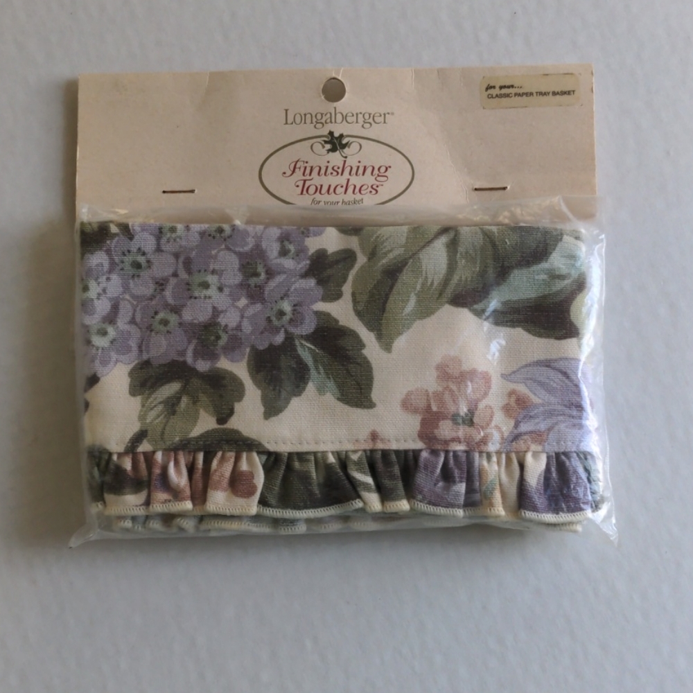 2 Longaberger basket liners